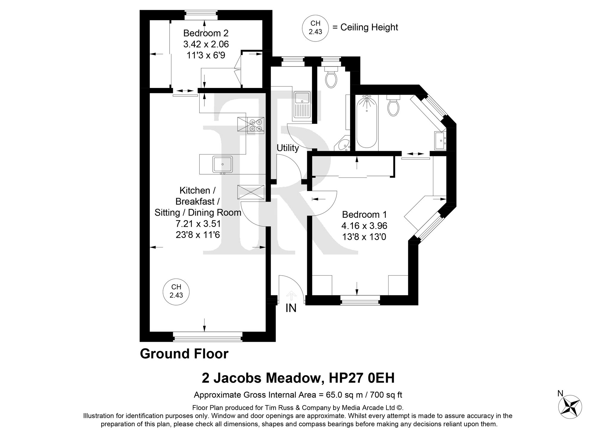 2 Jacobs Meadow, Princes Risborough floorplan