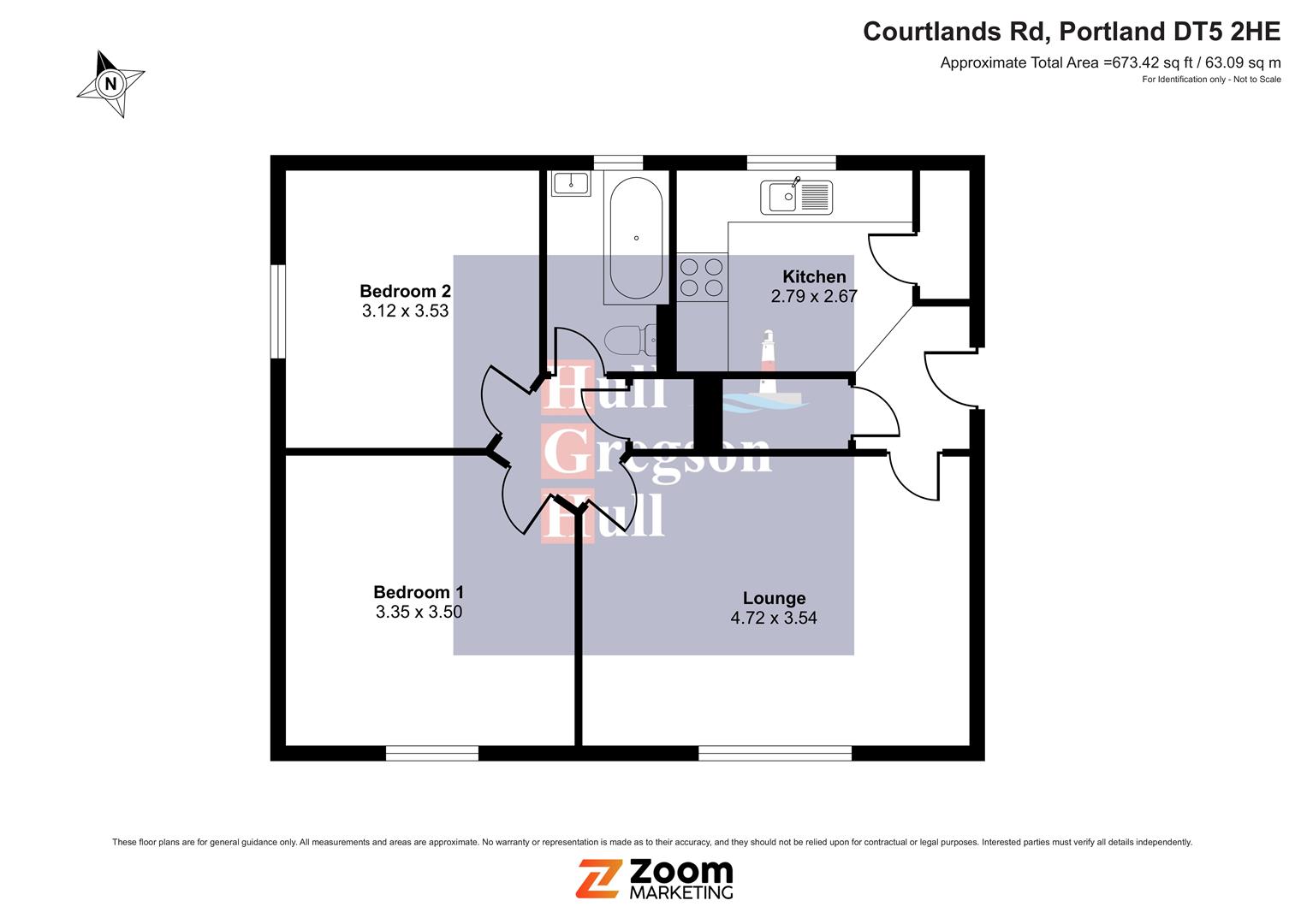 56, Courtlands Road, Portland floorplan