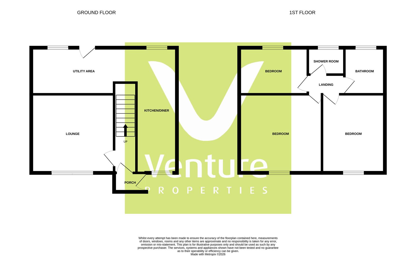 50, Dorset Avenue, Chester Le Street floorplan
