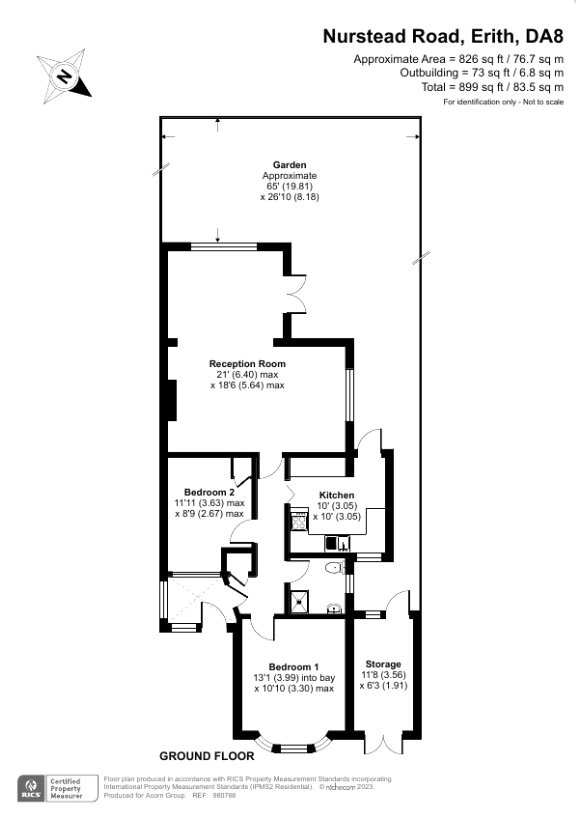 41, Nurstead Road, Erith floorplan