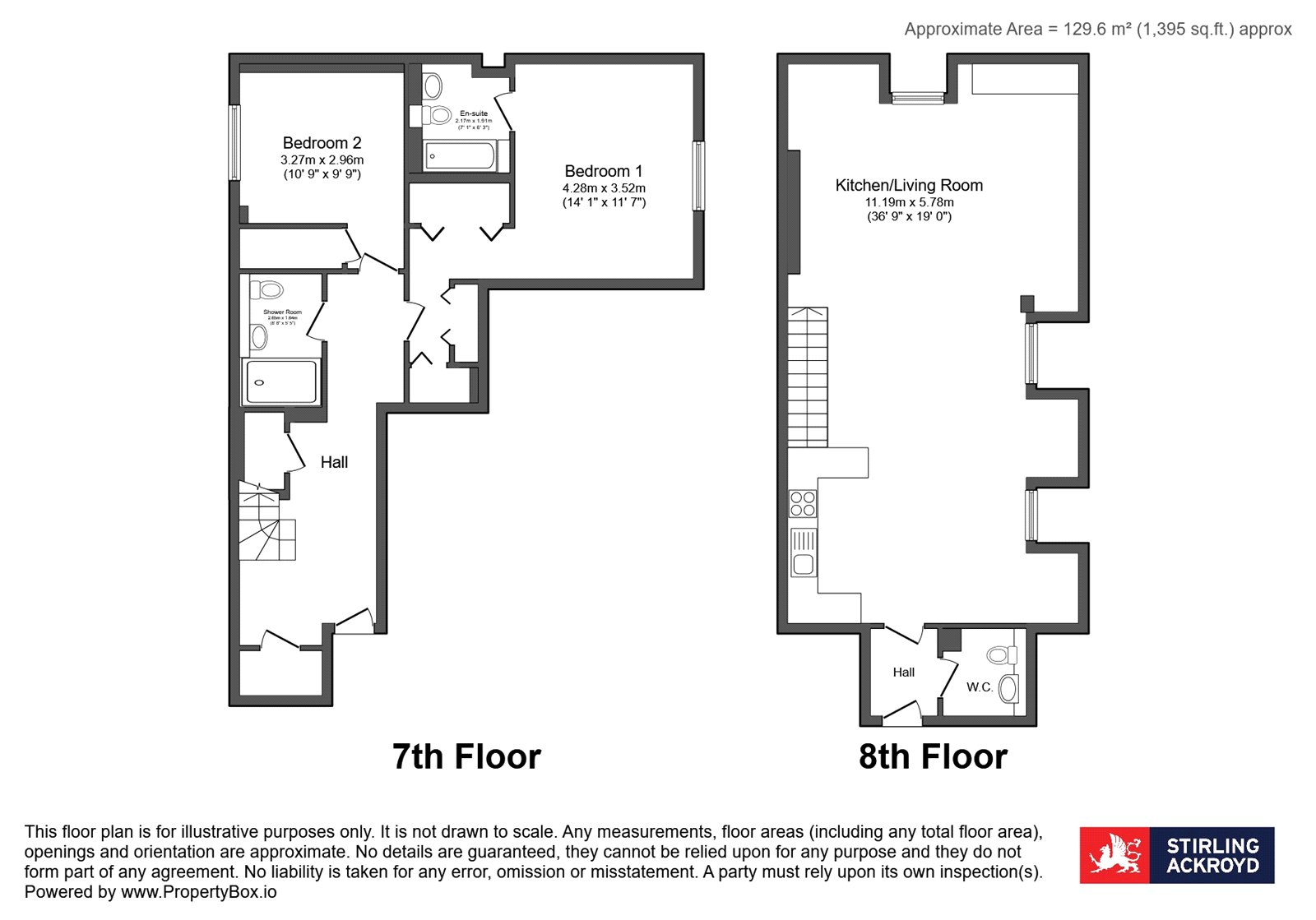 Apartment 49, Central Building, 3, Matthew Parker Street, London floorplan