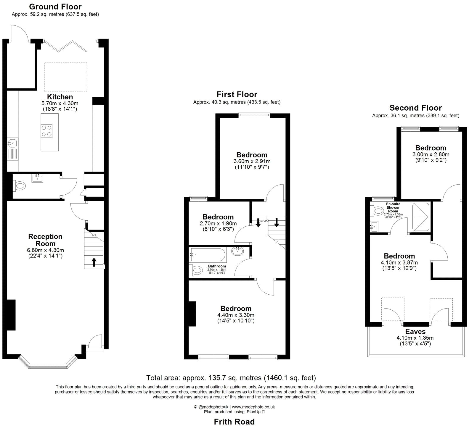 Frith Road, London floorplan