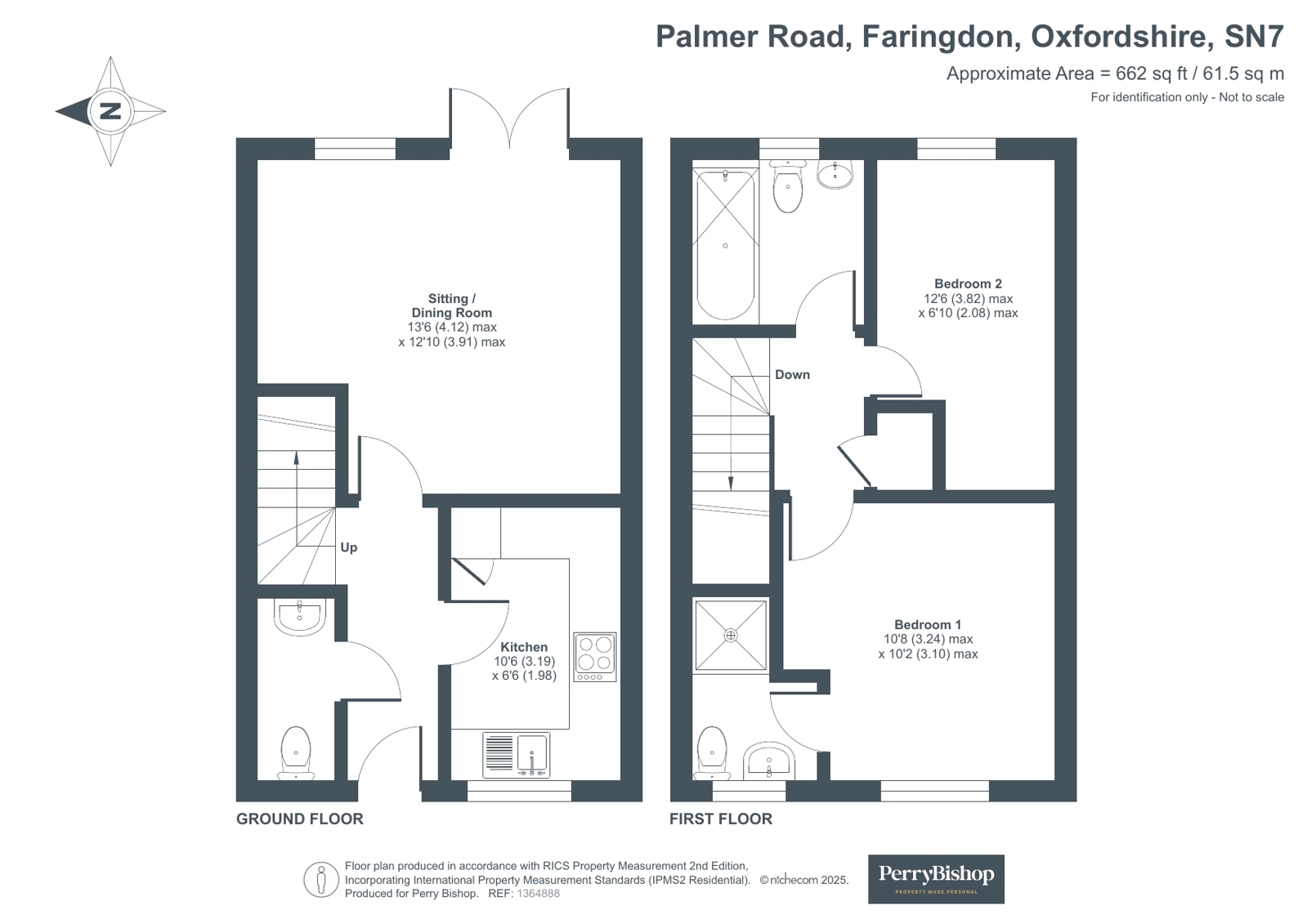 66, Palmer Road, Oxfordshire floorplan
