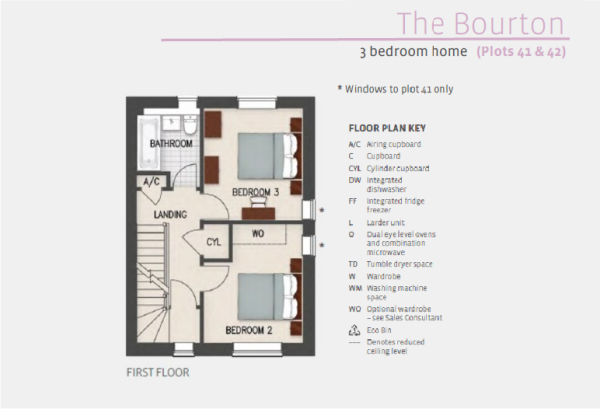 Plot 42 The Limes, London Road, Tetbury floorplan
