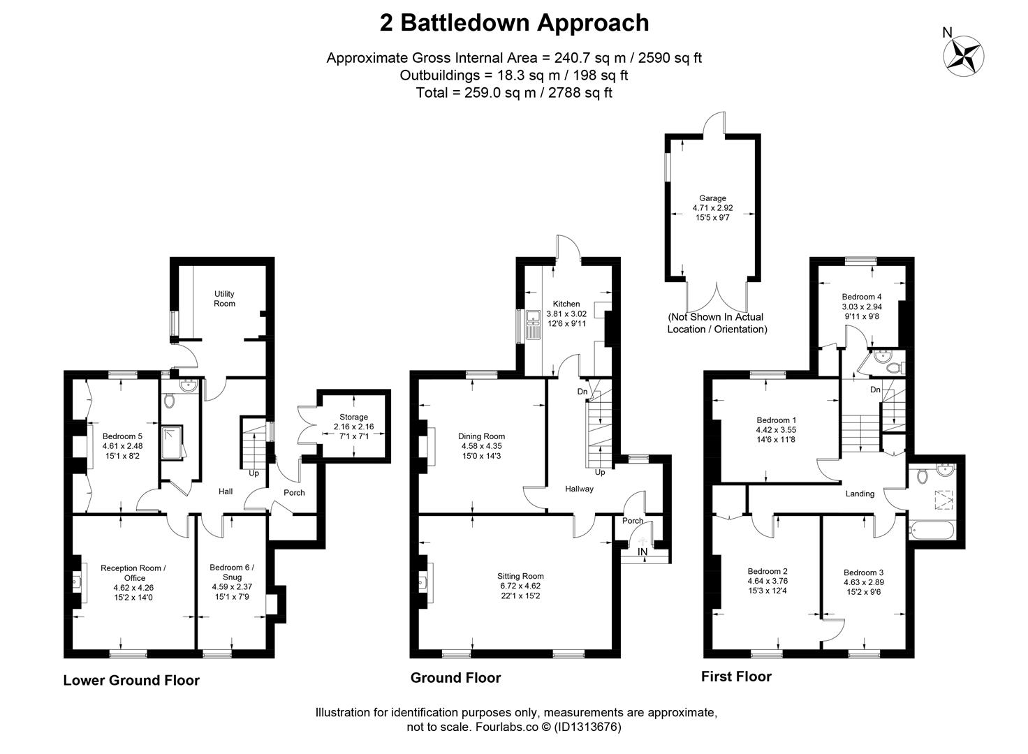 Orchard Lawn, 2, Battledown Approach, Cheltenham floorplan