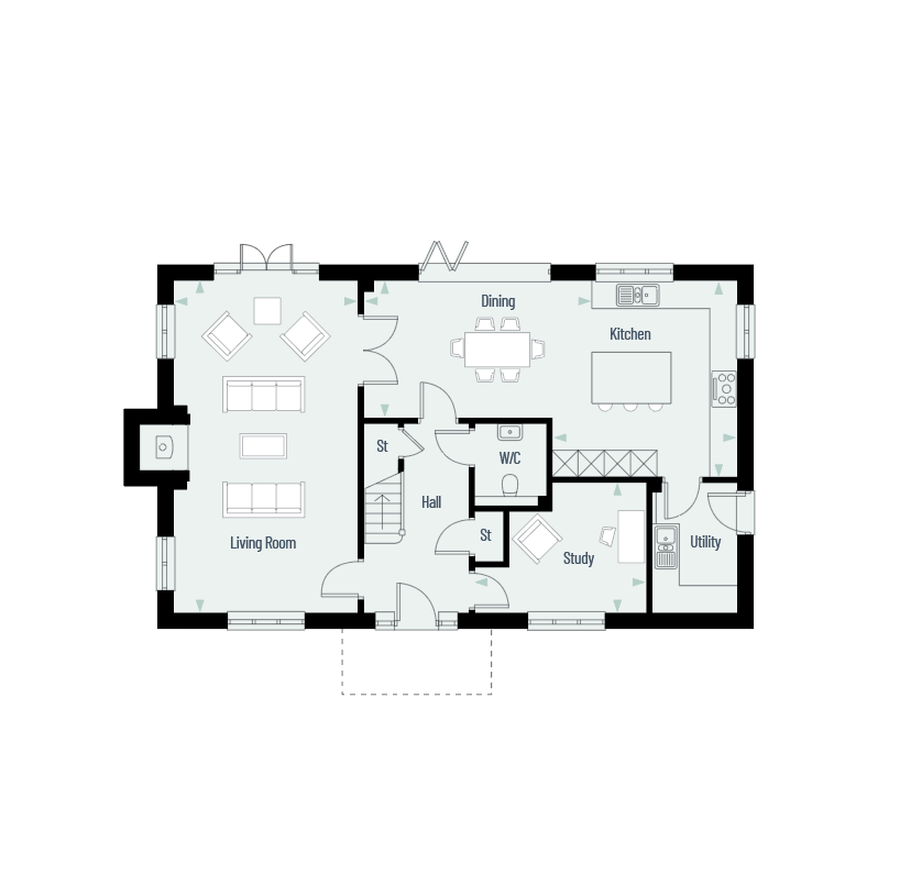 Brook Place - Seymour House (7),, Seymour House, Cranbrook Road floorplan