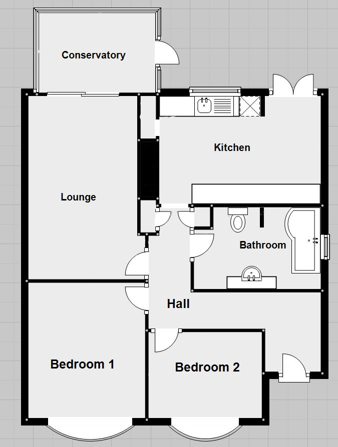 16 Park Square East, Clacton on Sea floorplan