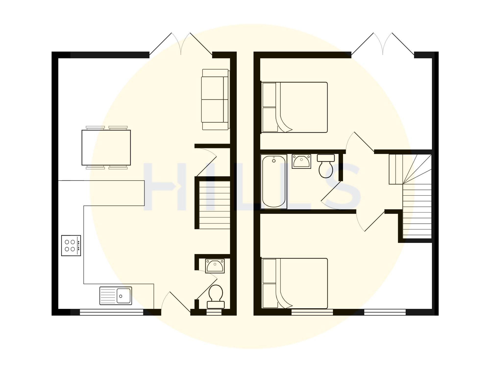 5 Jockey Street, Salford floorplan
