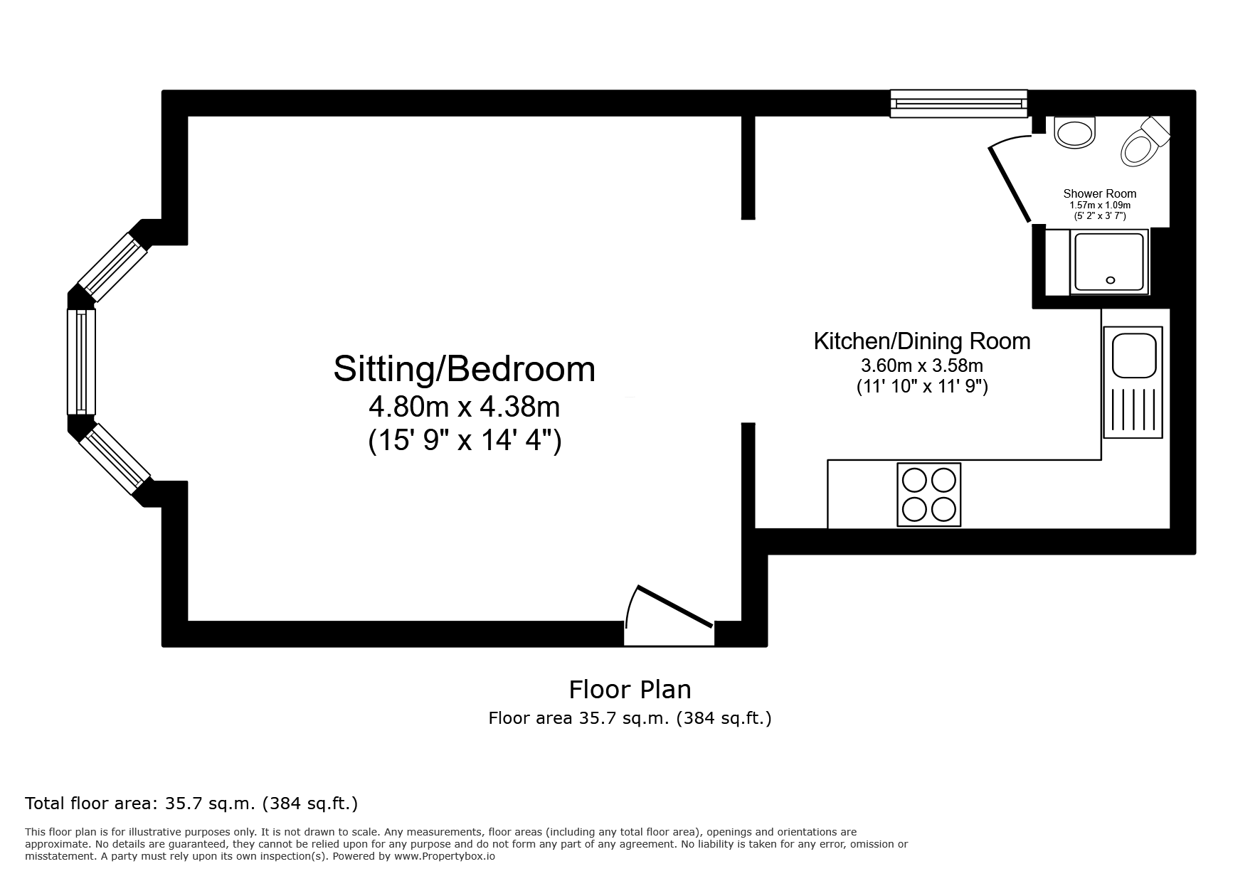 197B,, Powerscourt Road, Hampshire floorplan