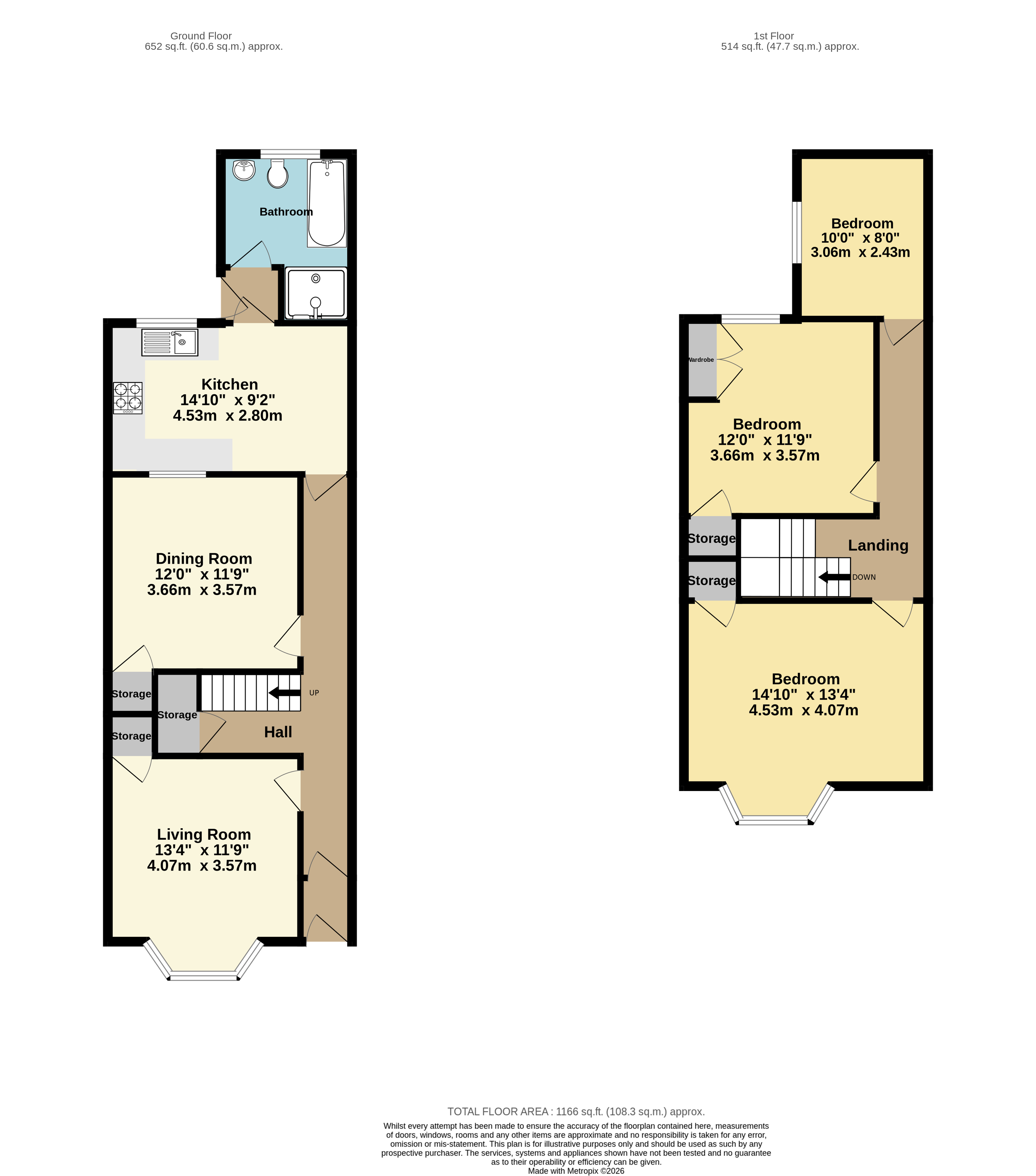 30, Beaconsfield Road, Bristol floorplan