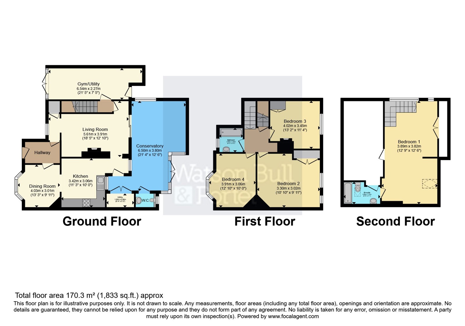 60, Standen Avenue, Isle of Wight floorplan