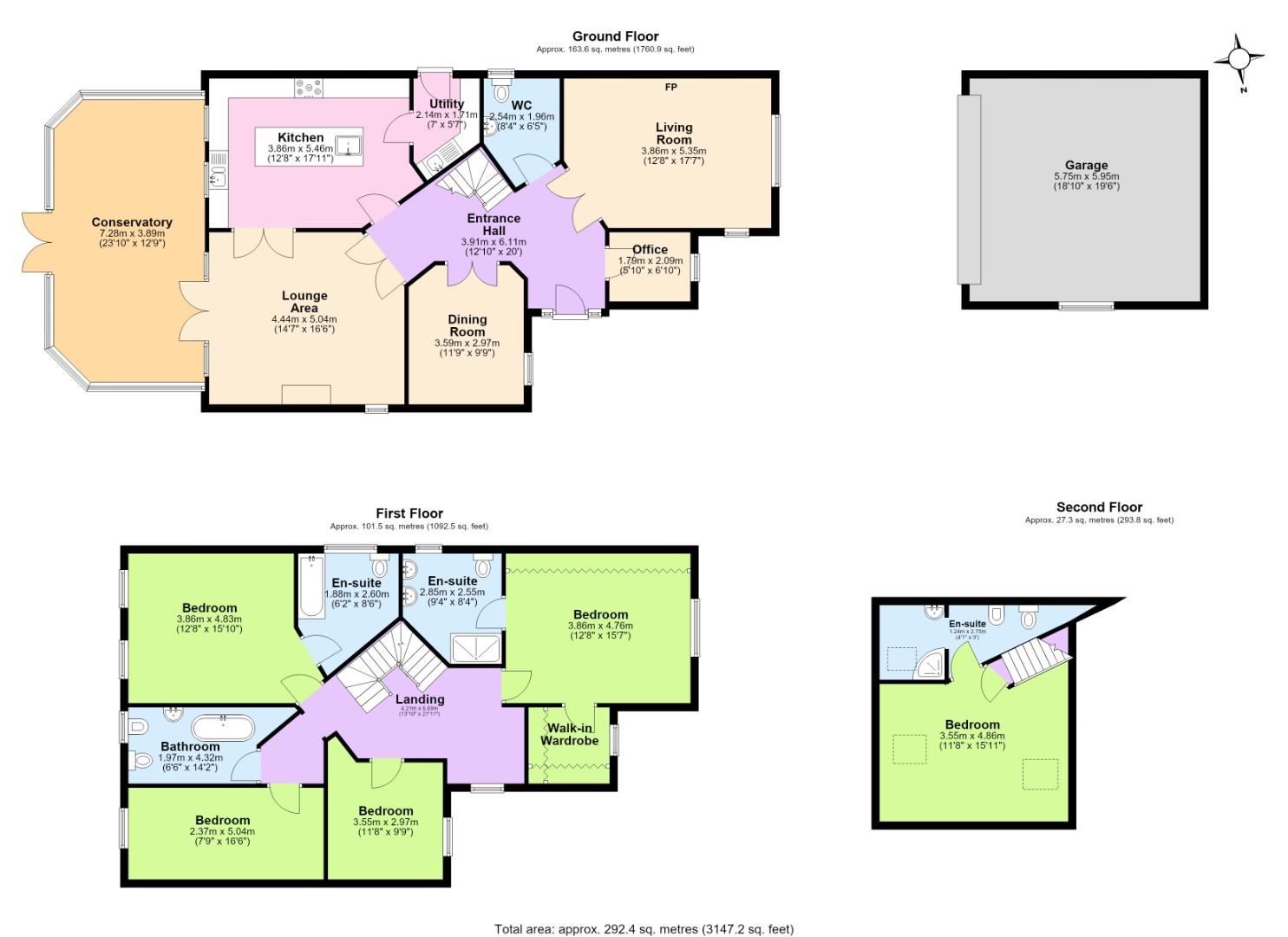 1, Stanleigh Gardens, Donisthorpe floorplan