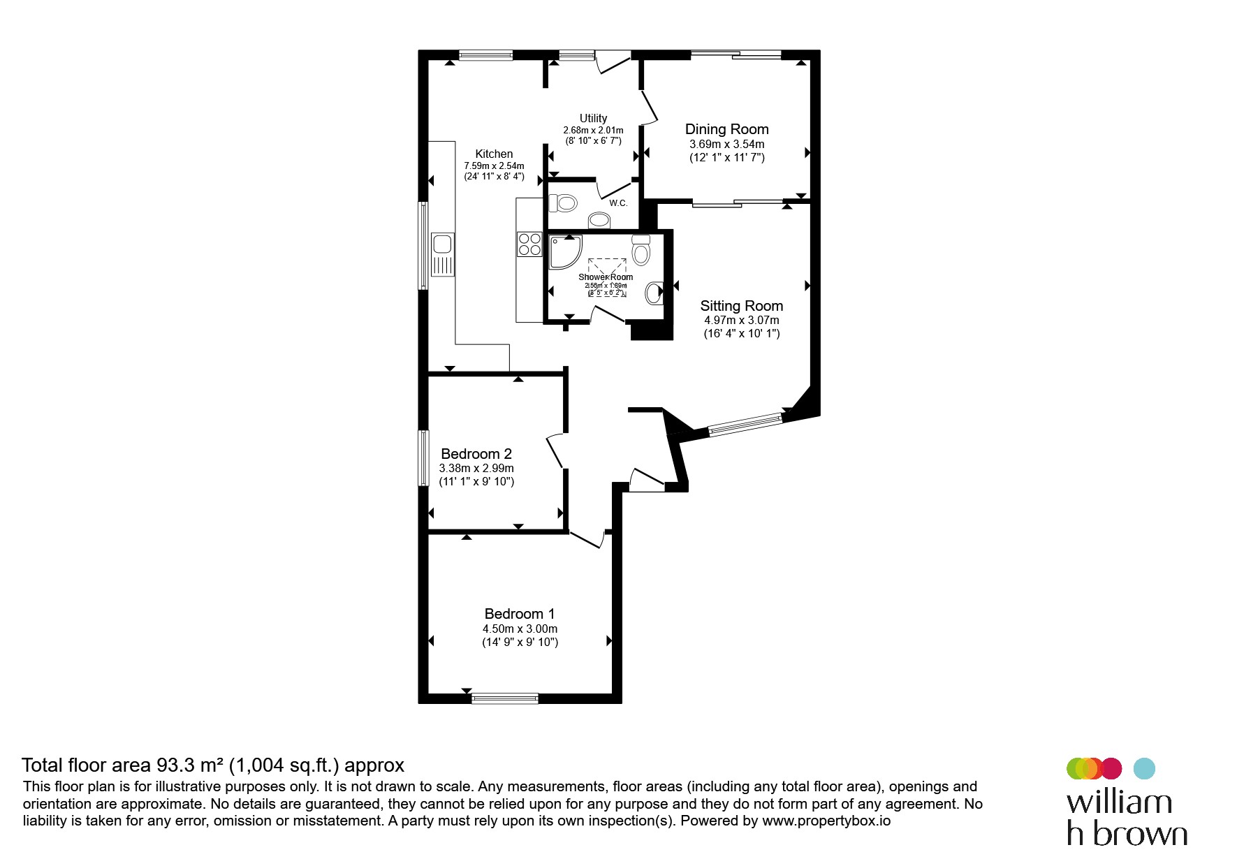 6, Fernie Close, Kettering floorplan