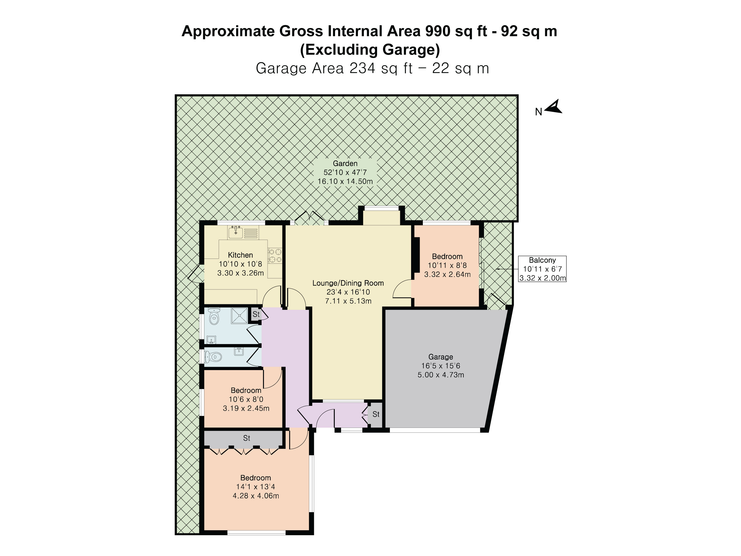 42, Winscombe Way, Stanmore floorplan
