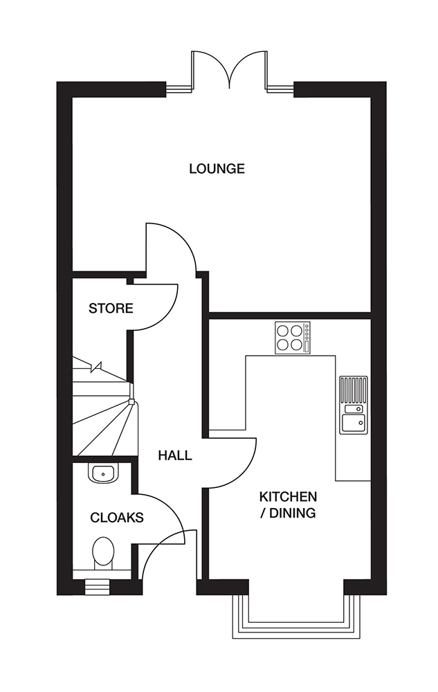 Street 5, Thorp Arch, Wetherby LS23, 3 bedroom semidetached house for