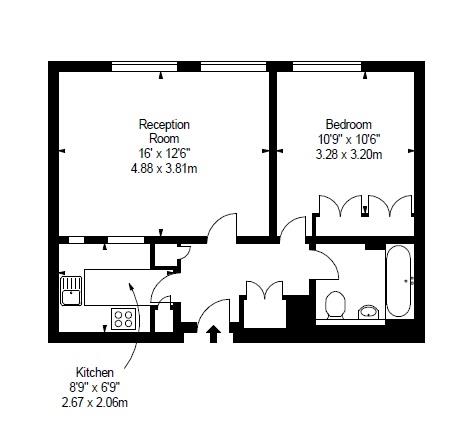 1 Bedrooms Flat to rent in Abbey Orchard Street, London SW1P