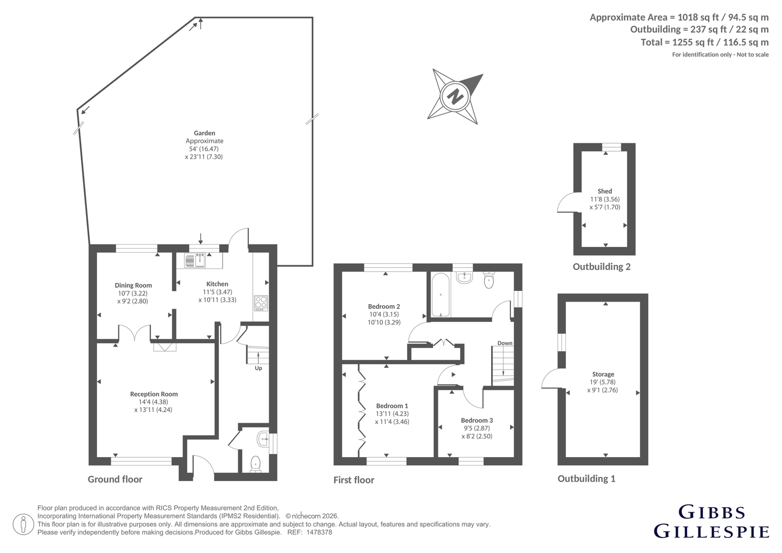 10, Longlees, Rickmansworth floorplan