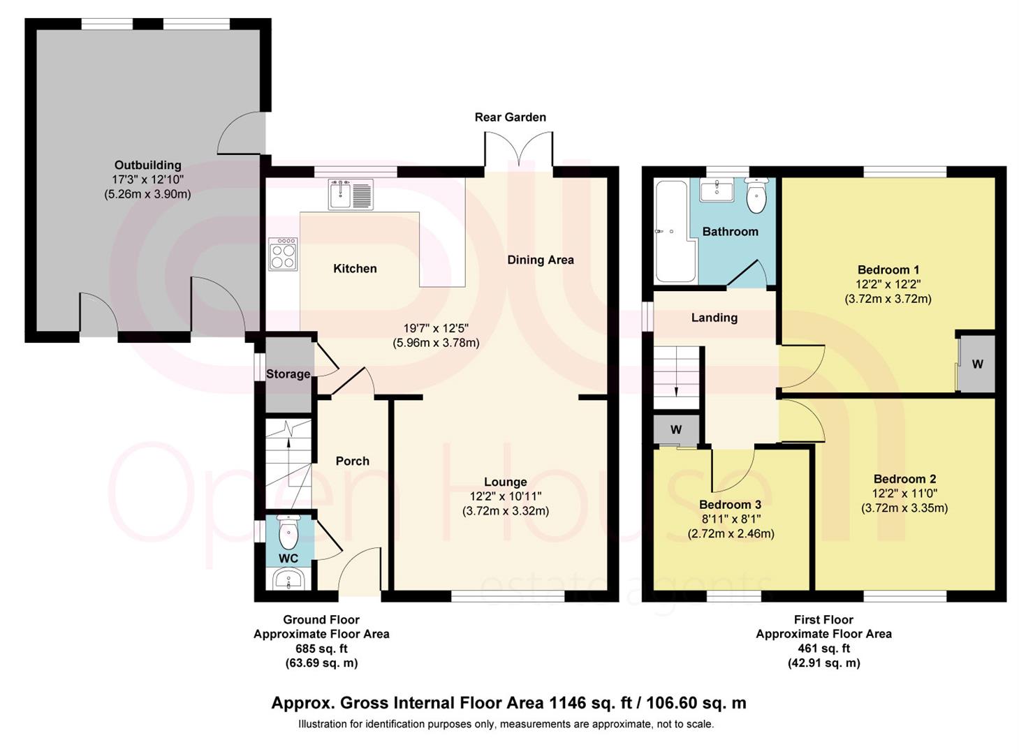 19, Princes Close, Balsham floorplan