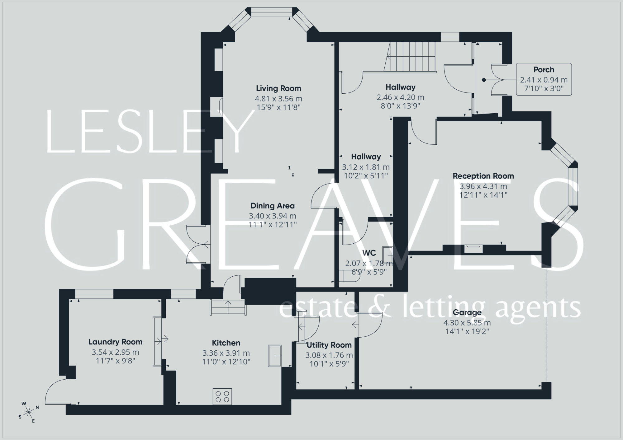 184, Burton Road, Nottinghamshire, NG4 2QN floorplan