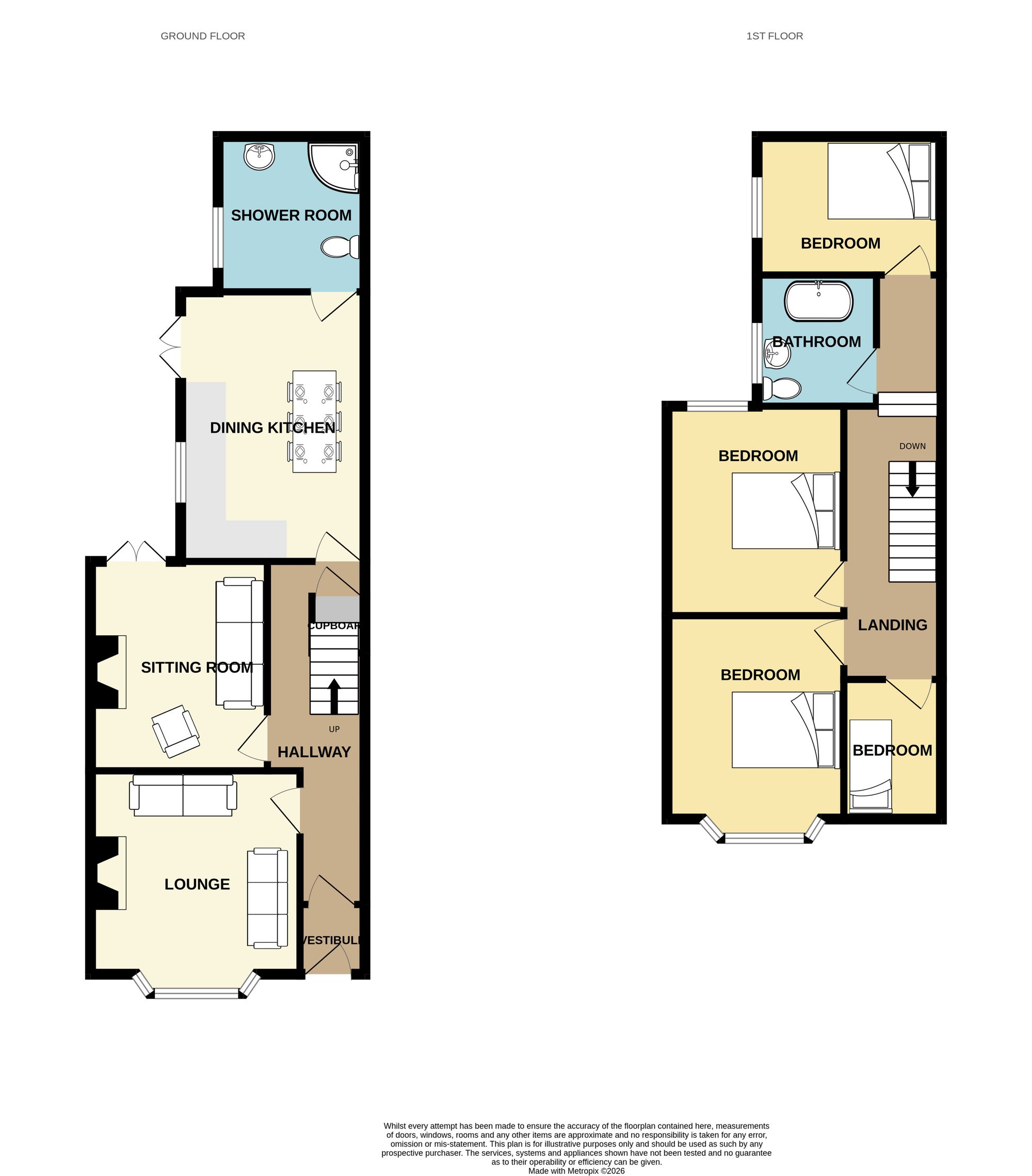 19 Mulcaster Crescent, Carlisle floorplan