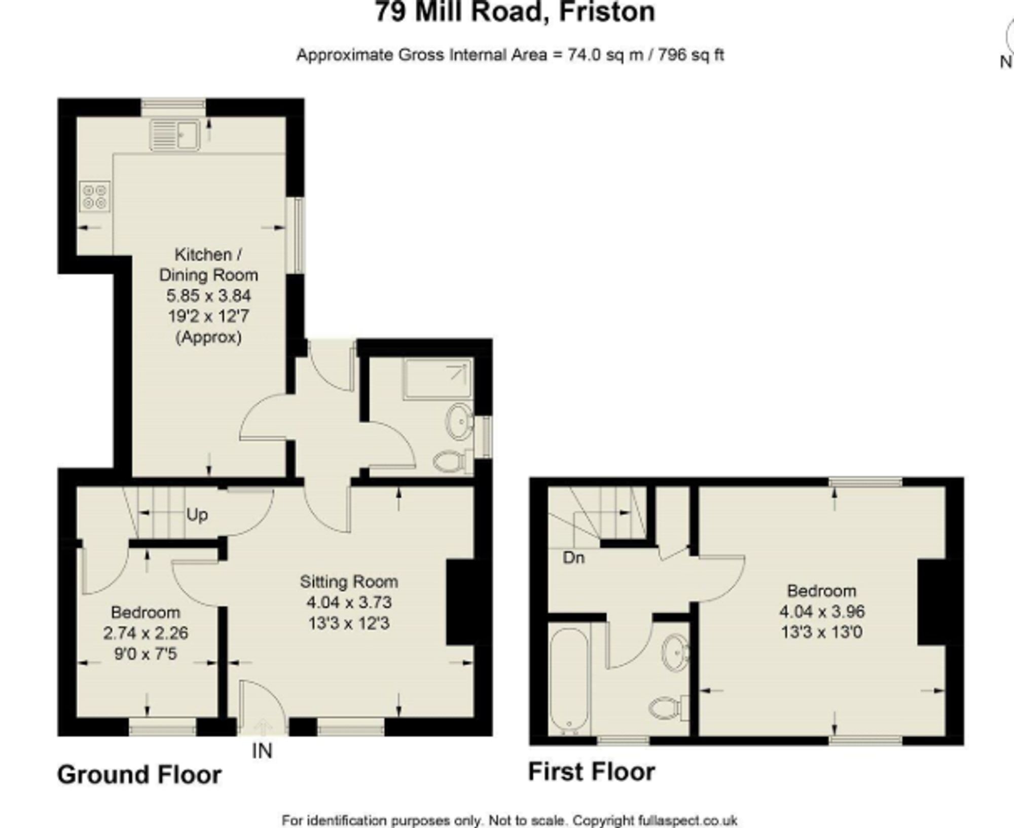79 Mill Road, Saxmundham floorplan