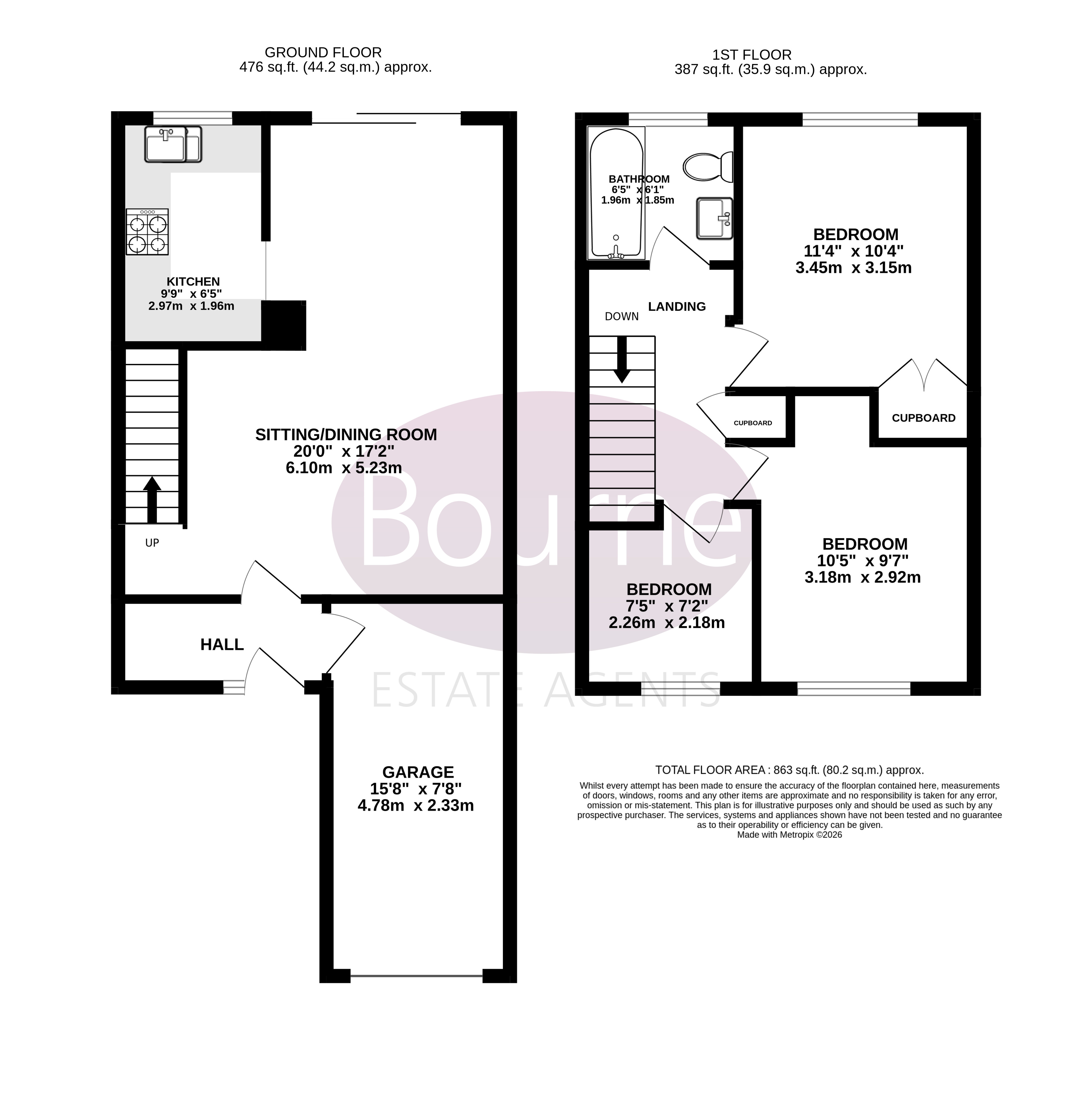 6, Blackthorne Close, Bordon floorplan