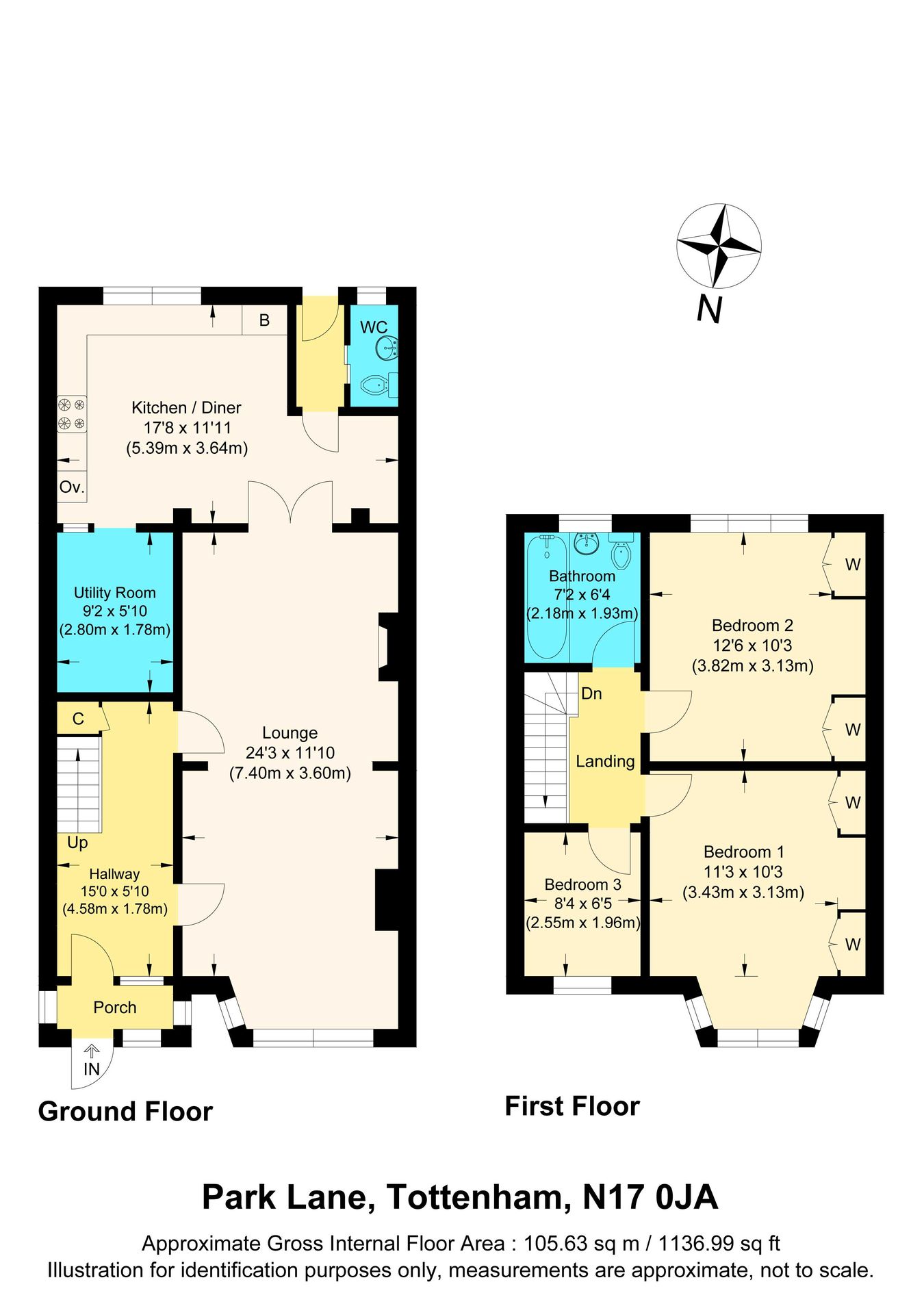 190, Park Lane, London floorplan