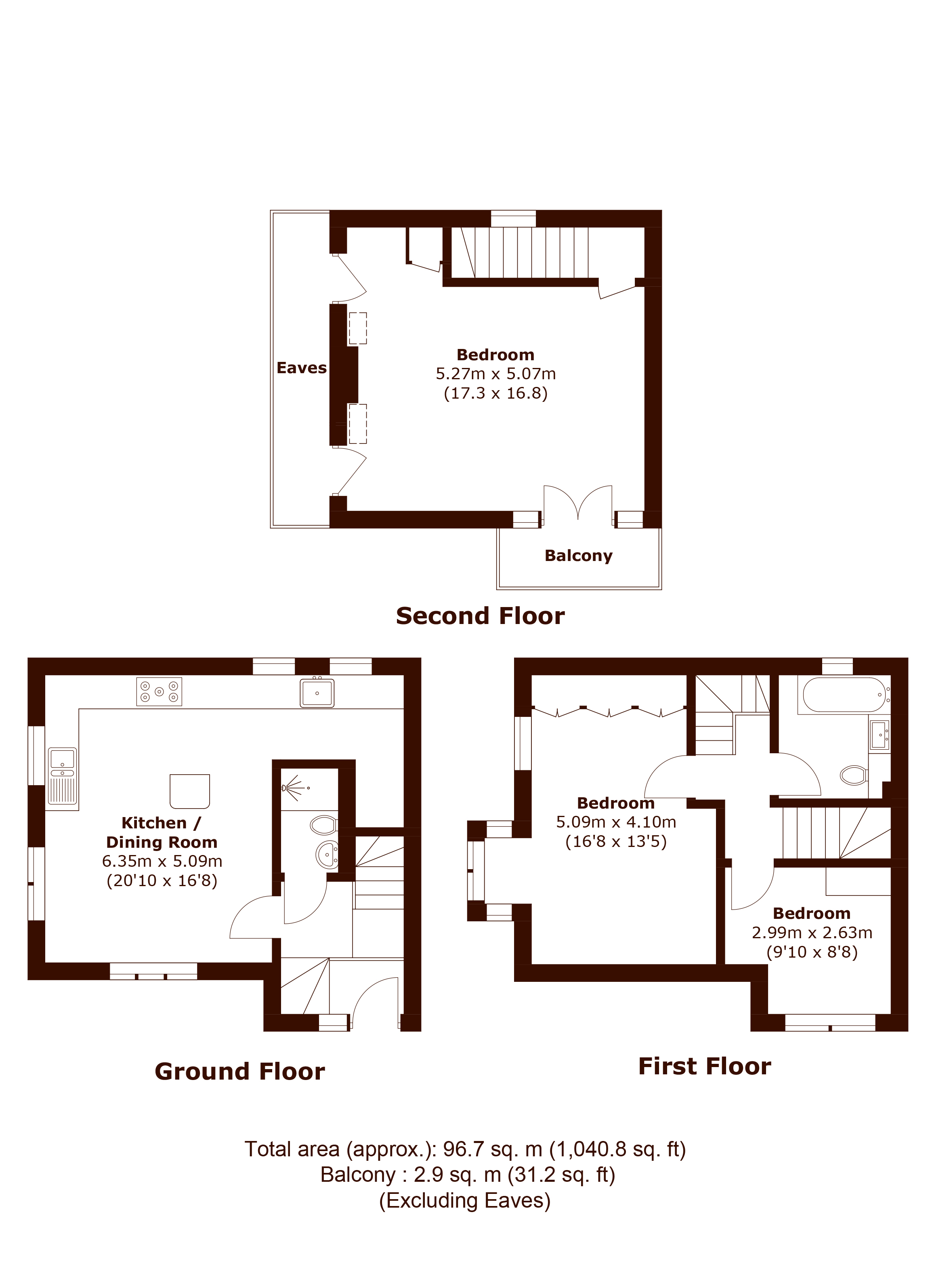 6, Maltings Close, London floorplan