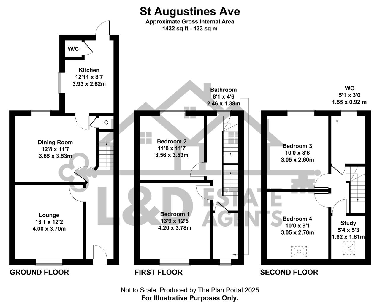 88, St Augustine Avenue, Luton floorplan