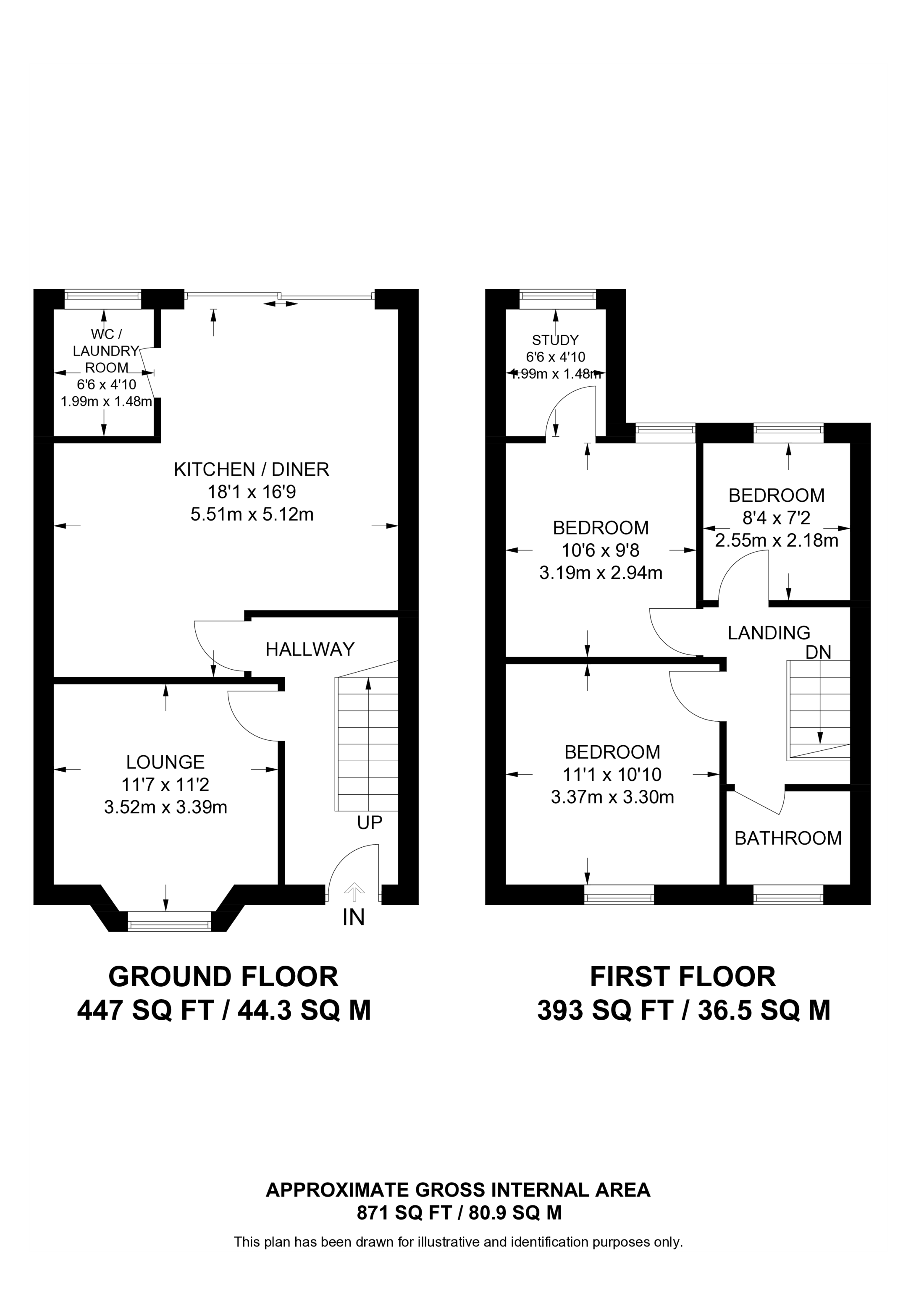 Osborne Road, Watford floorplan