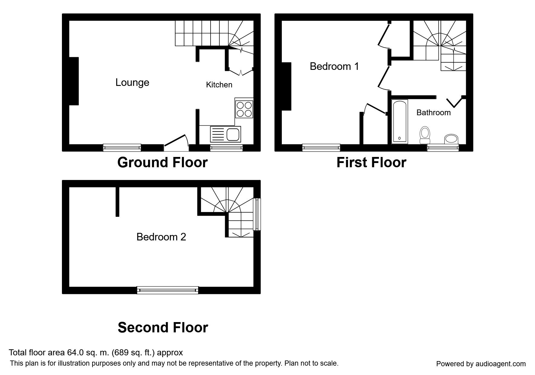 2 Bedrooms Terraced house for sale in Albert Street, Cross Roads, Keighley BD22