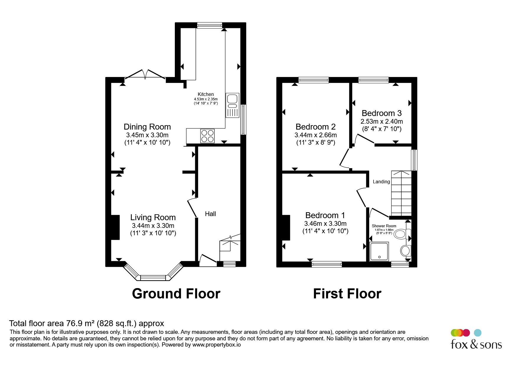 11, Northfield Road, Southampton floorplan