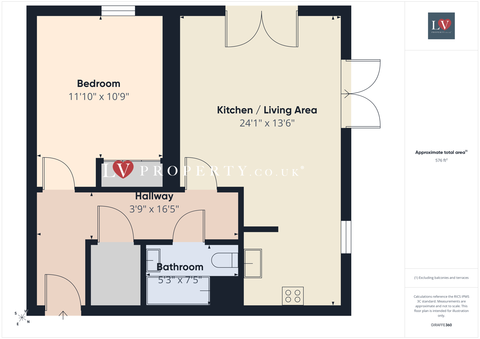 Apartment 102, 38, Upper Dean Street, West Midlands floorplan