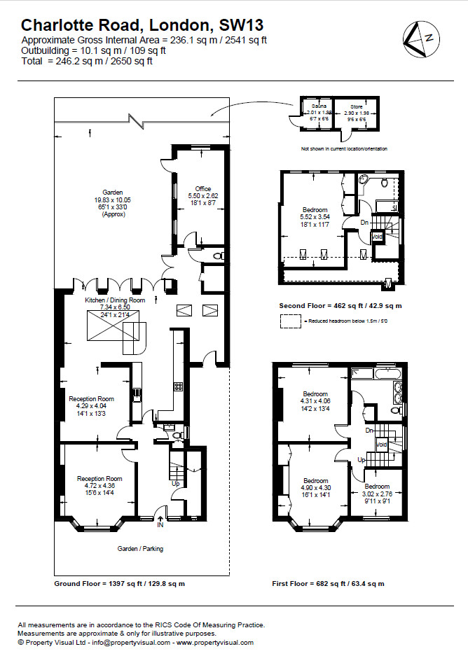 6, Charlotte Road, London floorplan