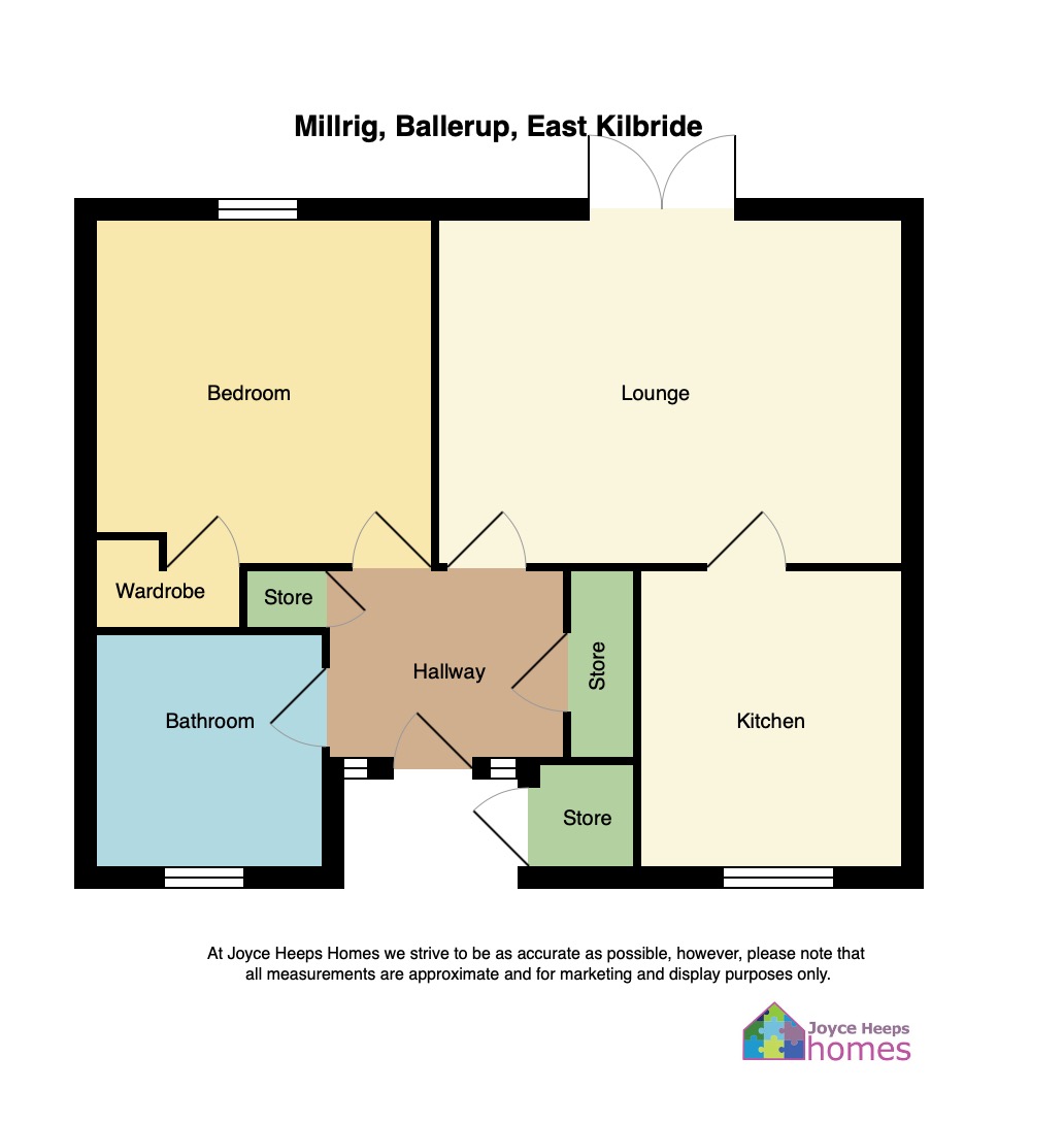 1 Bedrooms Bungalow for sale in Millrig, Whitehills, East Kilbride G75