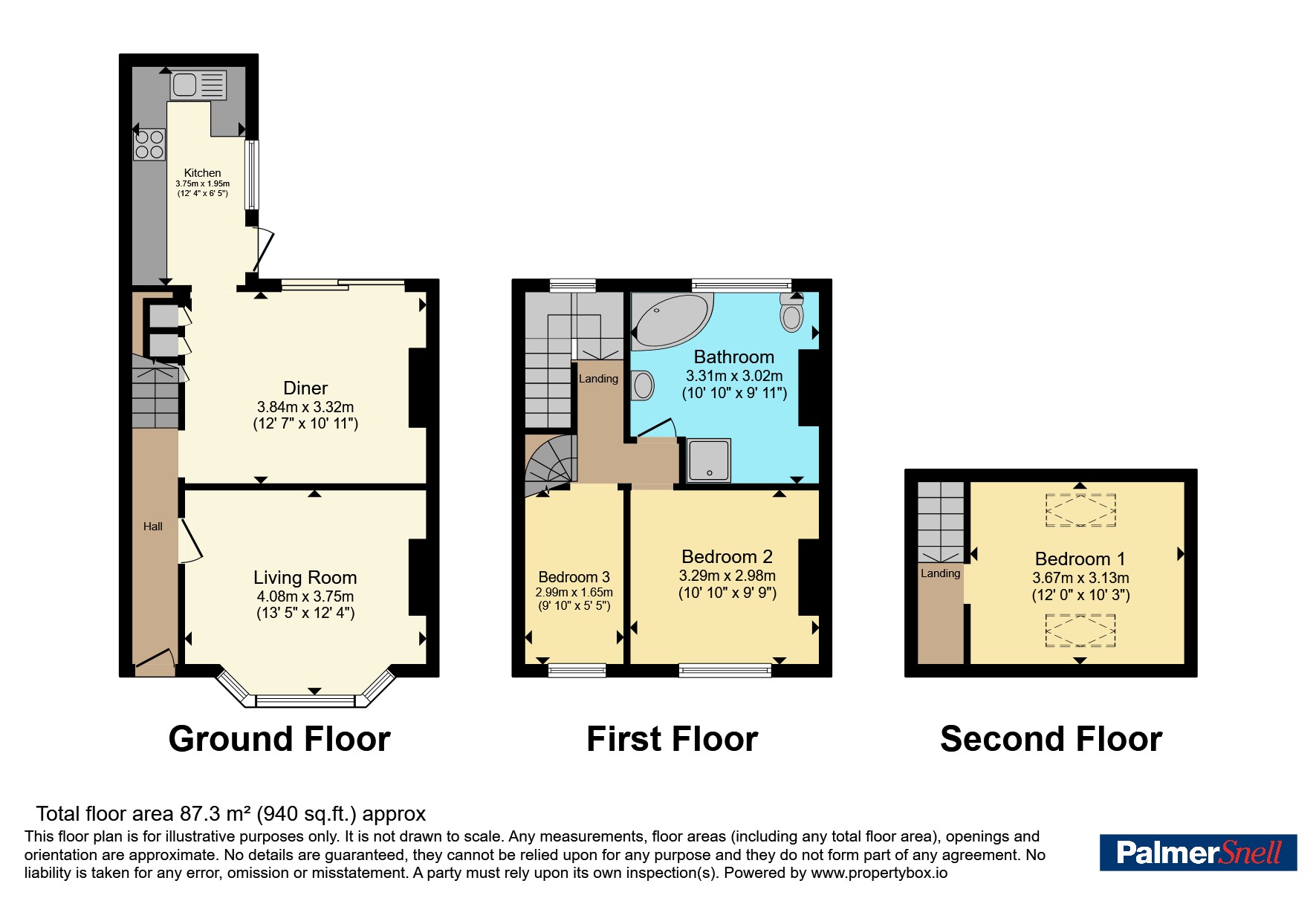 Portland Road, Dorset floorplan