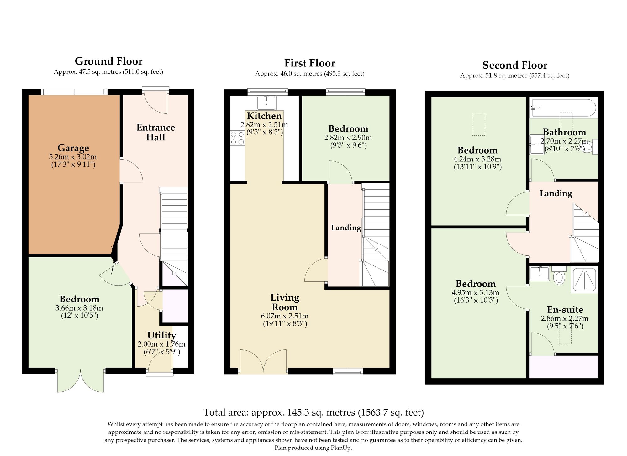 3 Rake Drive, Dereham floorplan