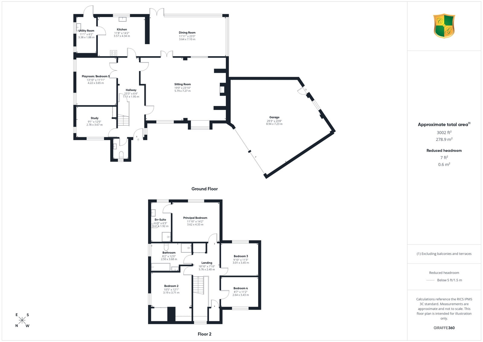 Fernfield Cottage, Nuthurst Road, Horsham floorplan
