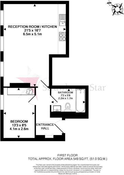 1 Bedrooms Flat to rent in 3 Picton Place, London W1U