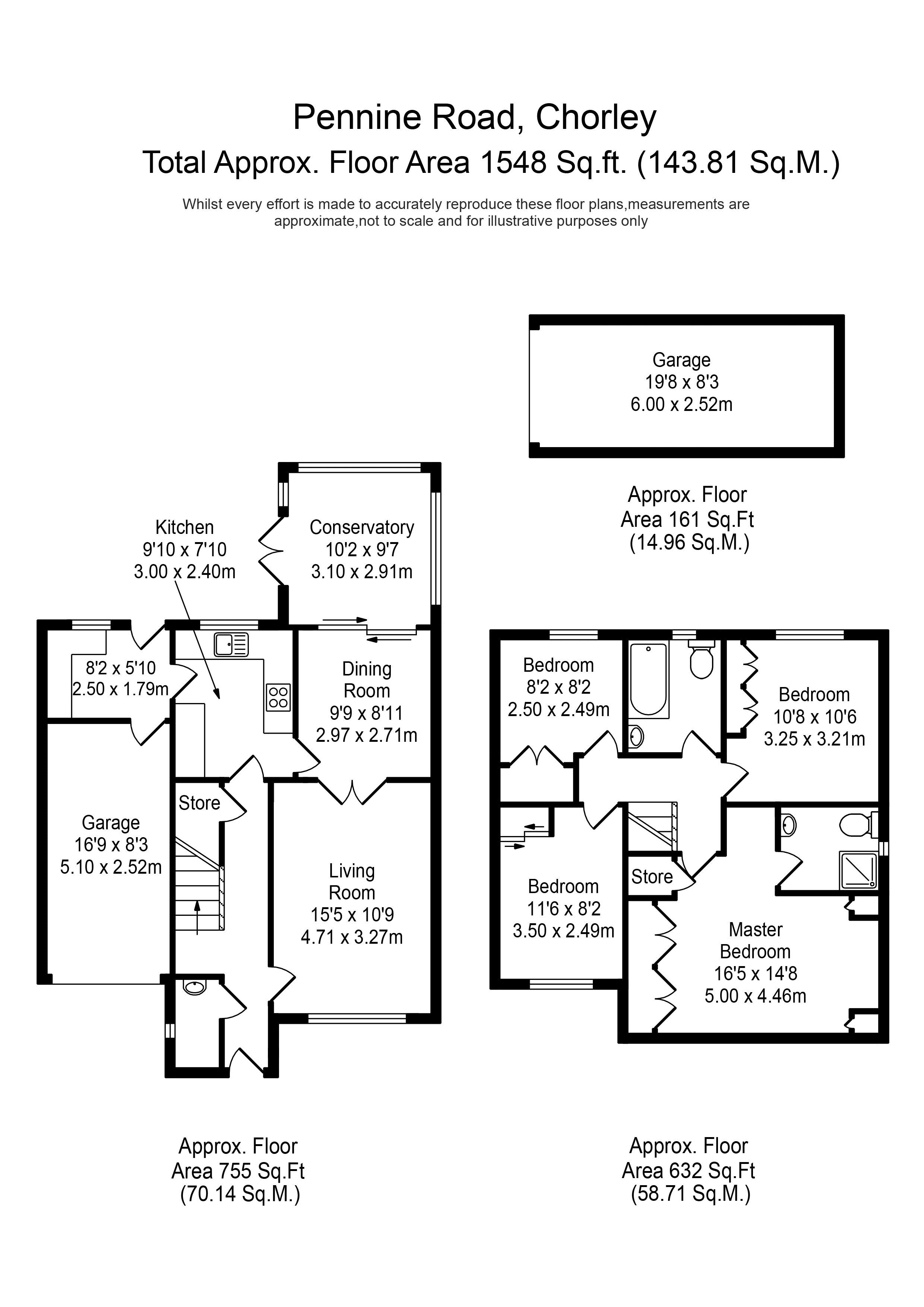4 Bedrooms Detached house for sale in Pennine Road, Chorley PR6