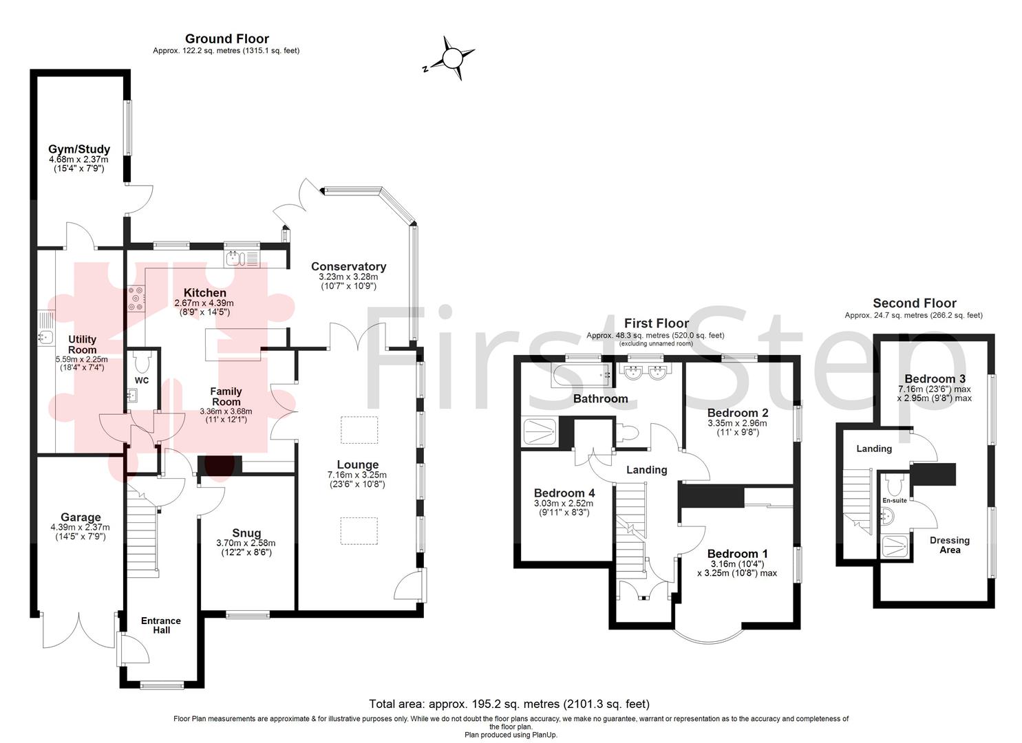 84, Church Lane, Arlesey floorplan