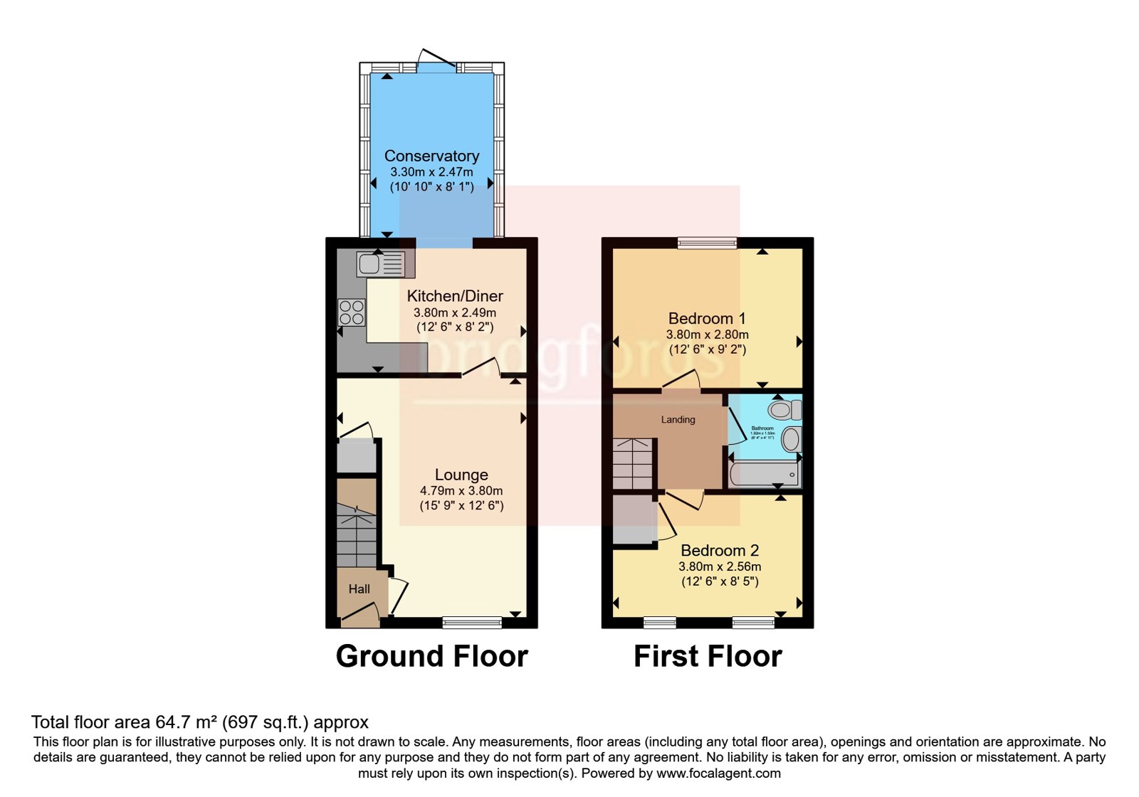 11, Havenscroft Avenue, Lancashire floorplan
