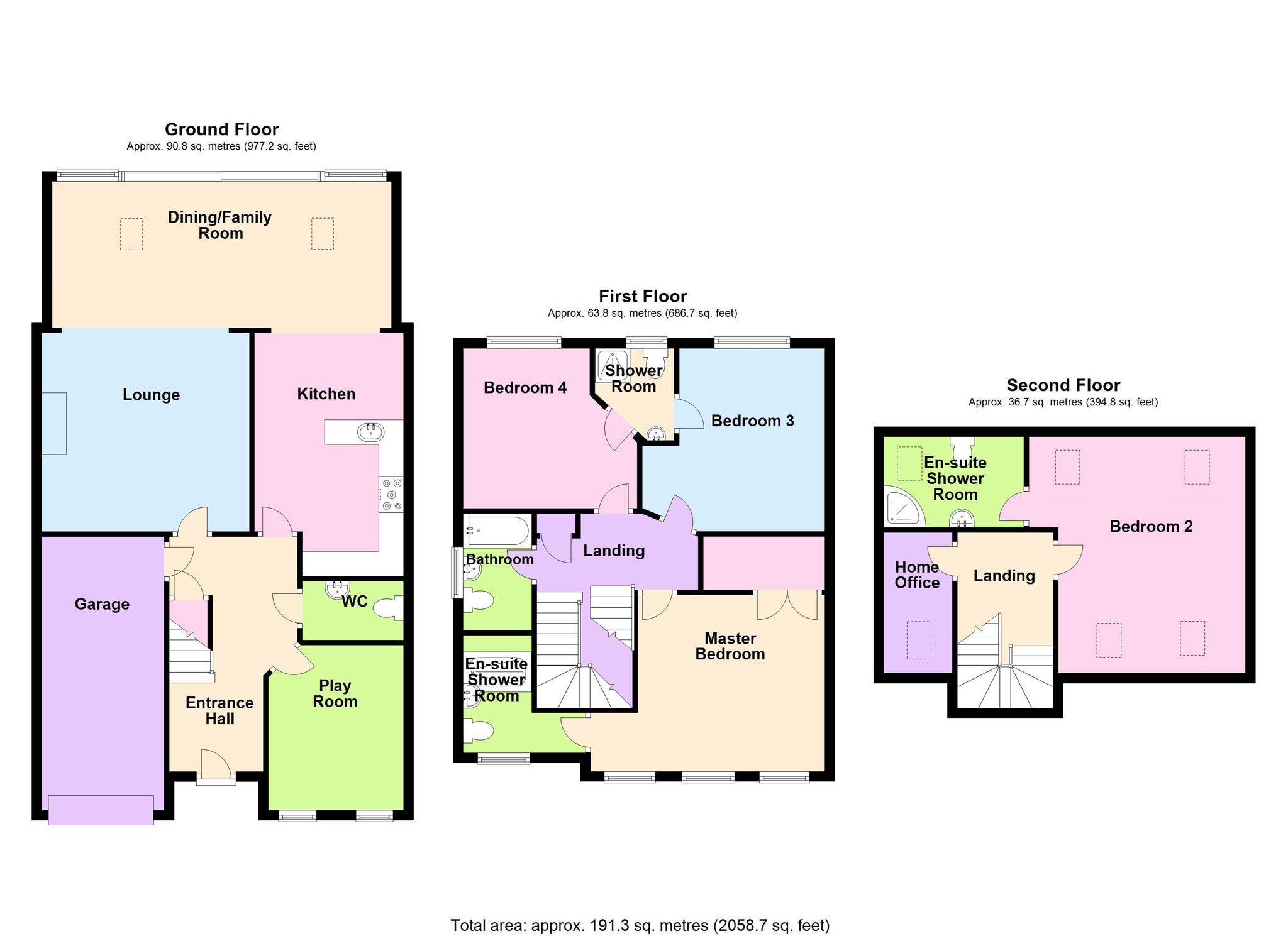 4 Bedrooms Detached house for sale in Swaithe View, Woolley Grange, Barnsley, West Yorkshire S75