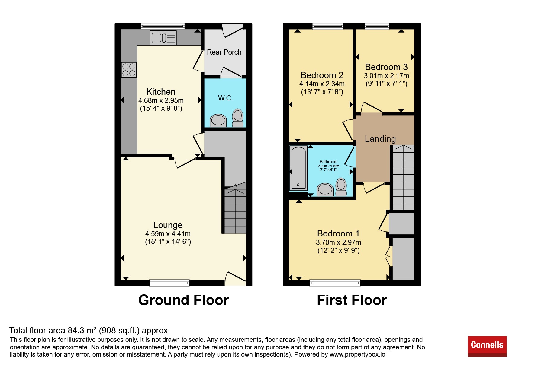23, Loveridge Drive, Exeter floorplan