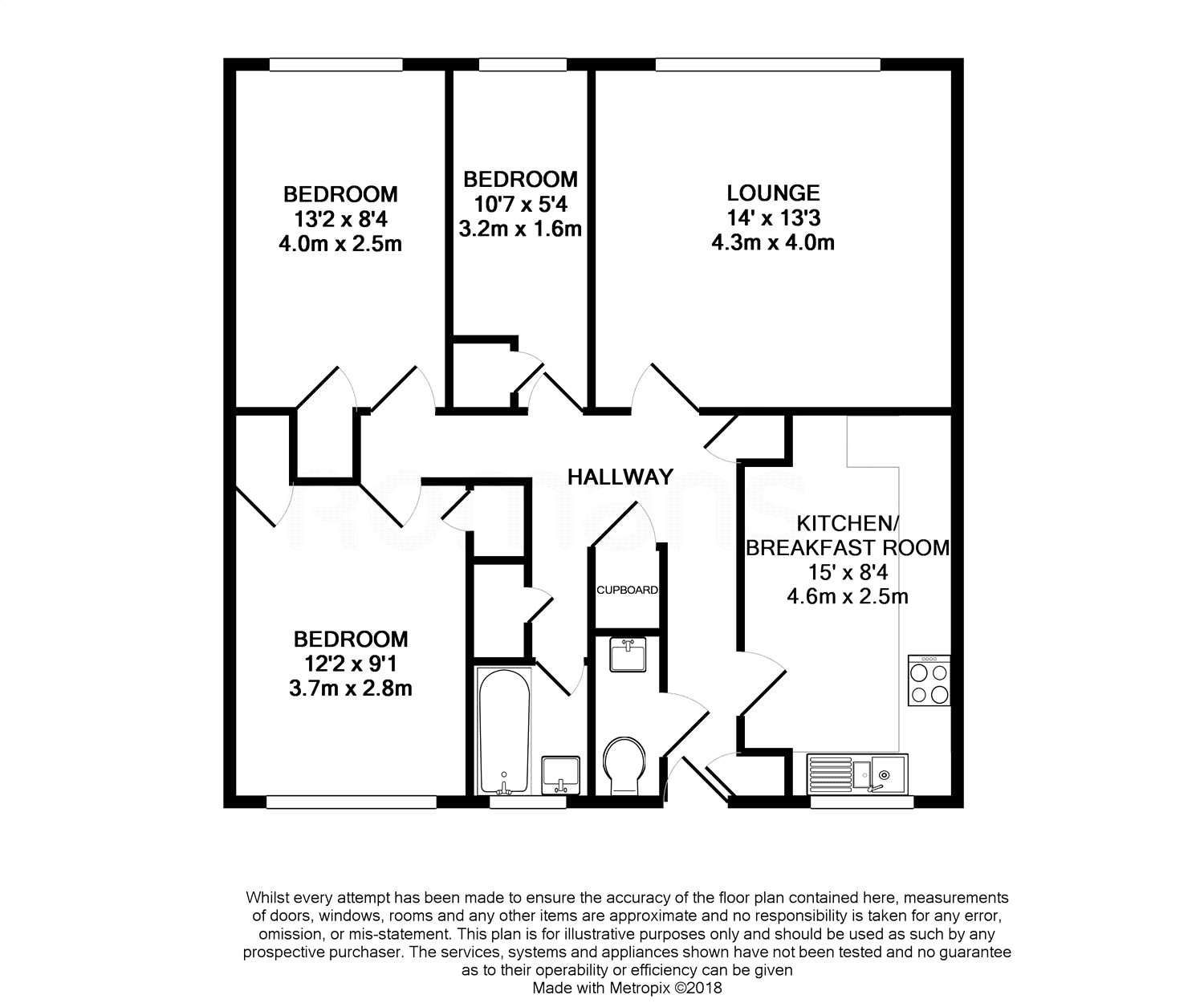 3 Bedrooms Maisonette for sale in Brookhouse Road, Farnborough, Hampshire GU14