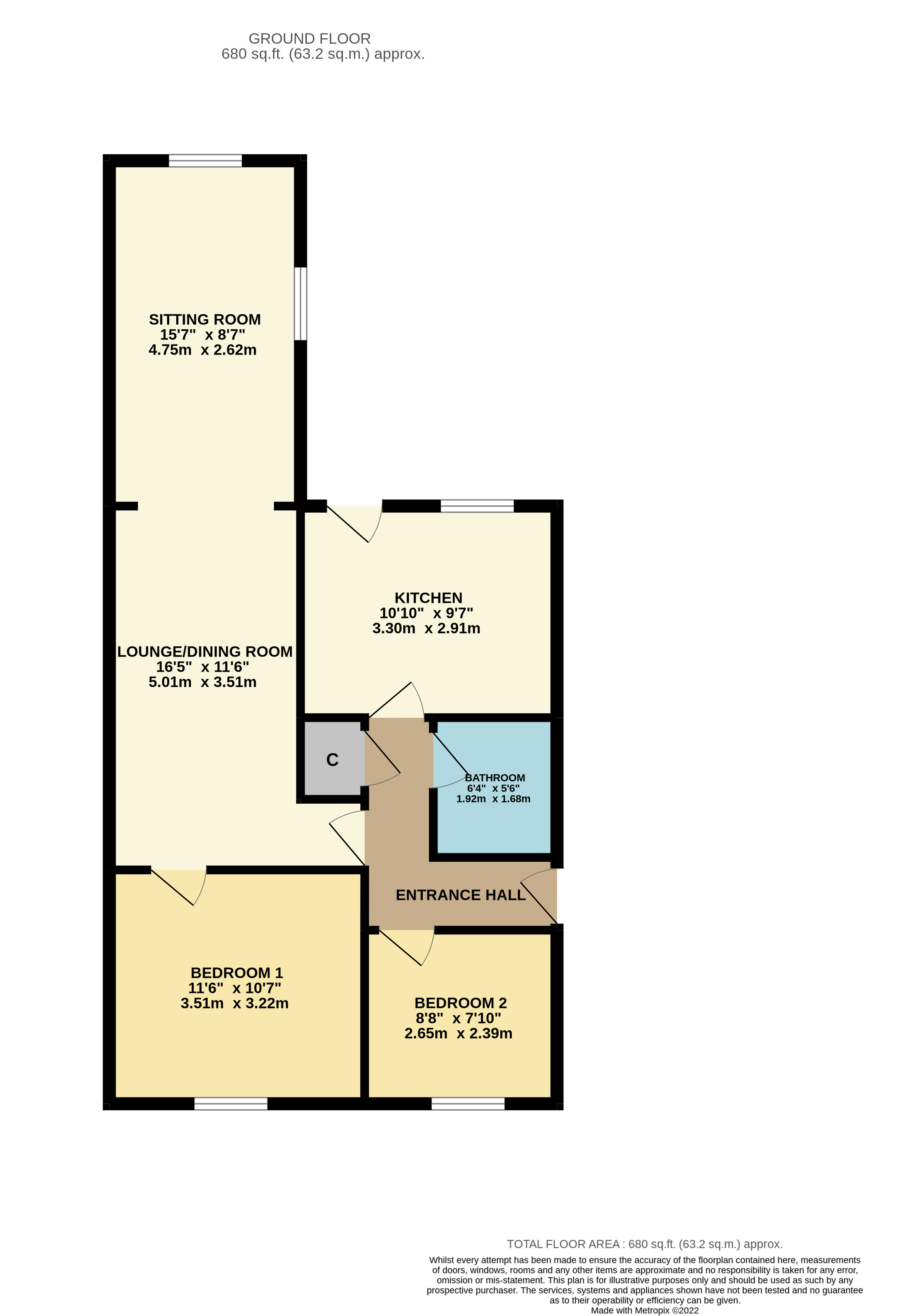Inmans Road, Hedon, Hull HU12, 2 bedroom bungalow for sale 61356320
