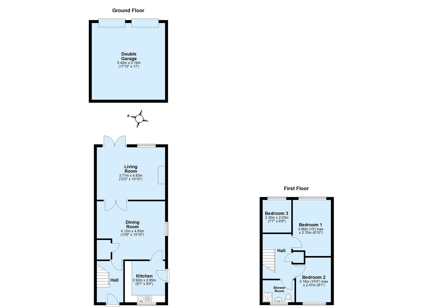 66, High Street, Wollaston floorplan
