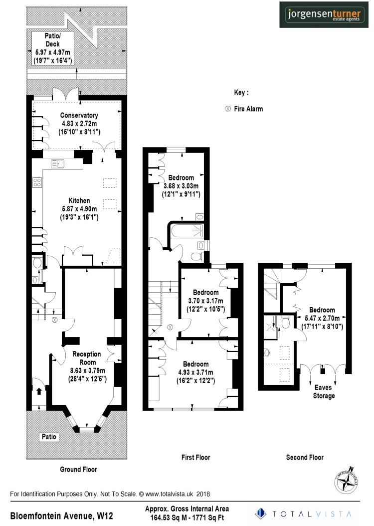 Bloemfontein Avenue, London floorplan
