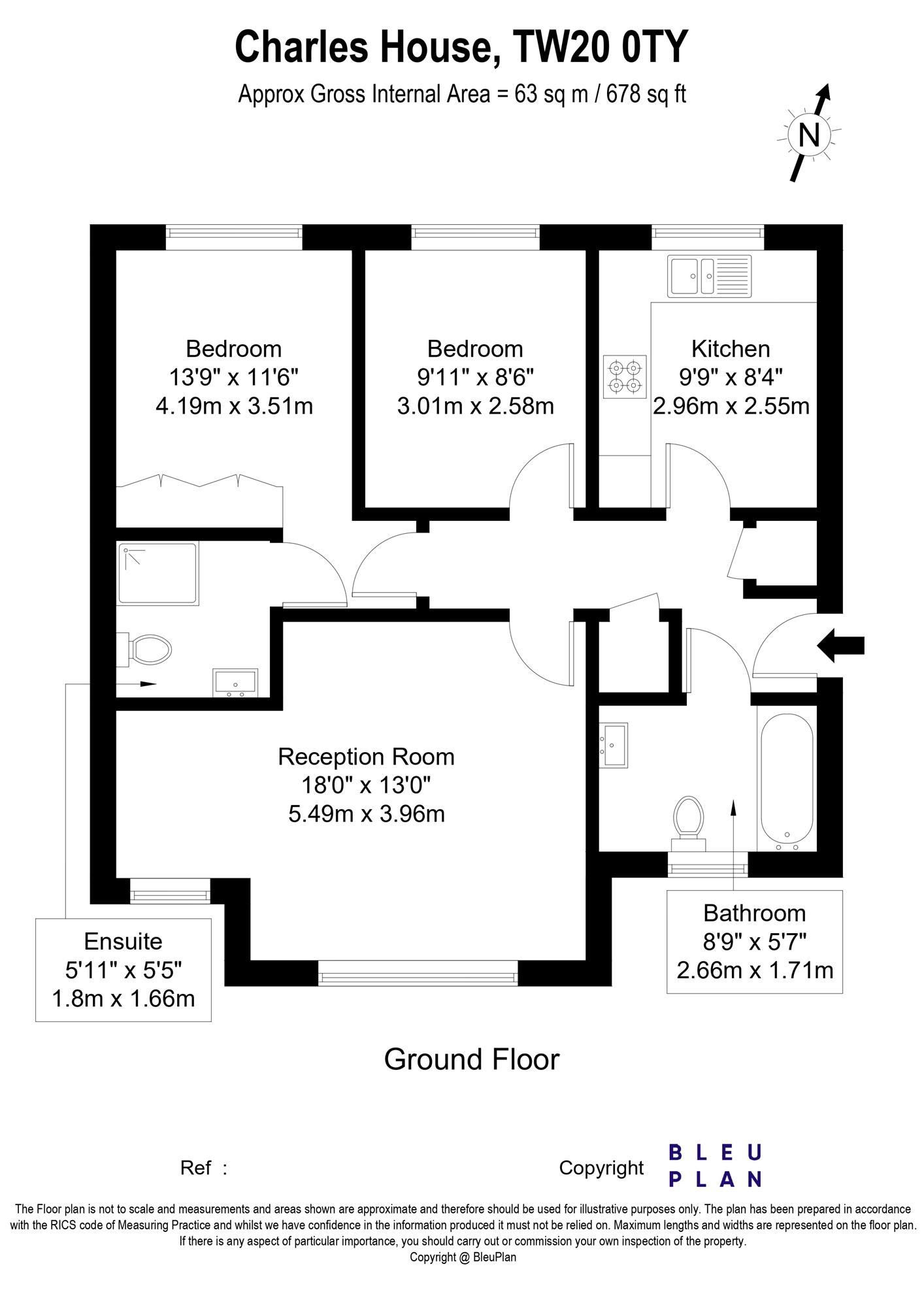 Charles House,, London floorplan