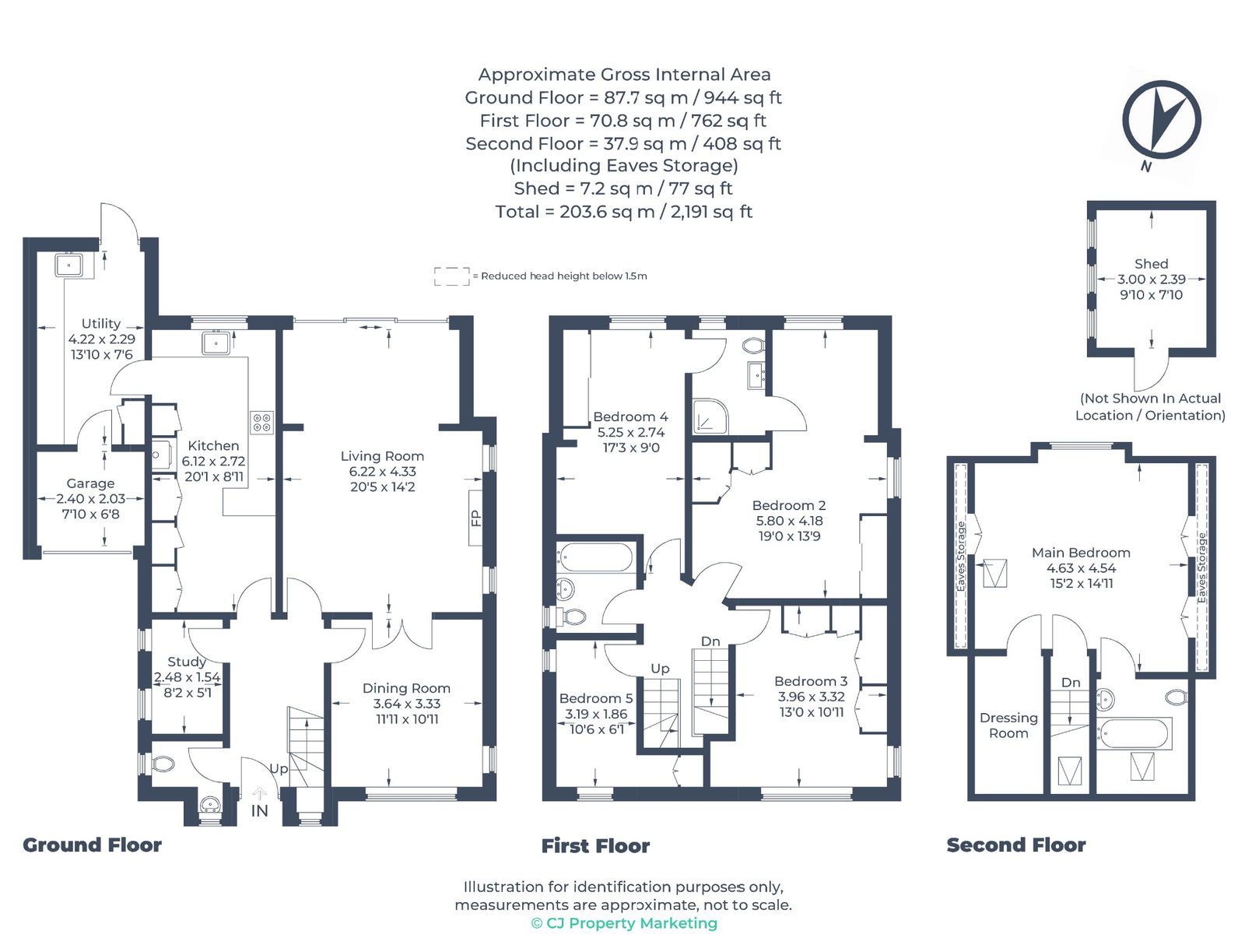 17, Winchester Drive, Pinner floorplan